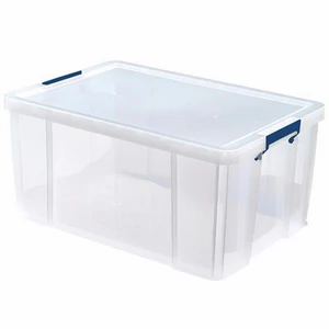 Műanyag tárolódoboz Fellowes átlátszó, 70 liter IFW77310