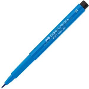 Faber-Castell művész filctoll Pitt tintás -B- sötétkék AG-Pitt 167410