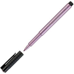 Faber-Castell művész filctoll Pitt tintás -1,5- rubin metál AG-Pitt 167390