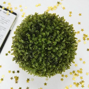 Selyemvirág művirág buxus ' 18cm kpm