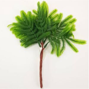 Művirág-selyemvirág csokor mini páfrány 27cm 