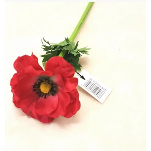 Selyemvirág művirág anemóna 55cm pipacs tipusú virág