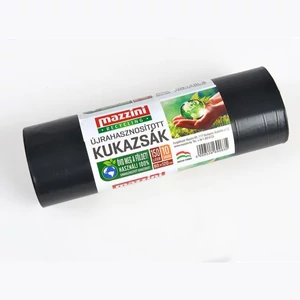 Nagykukazsák újrahasznosított 150 10db 80x120cm 25 µ MAZZINI fekete