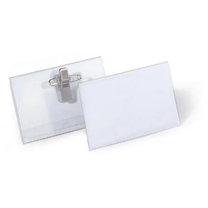 Névkitűző csíptetőve és tűve 54x90mm DURABLE