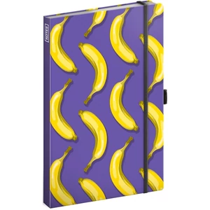 Notesz A/5 Bananas vonalas 13x21 cm Realsystem 2025 kollekció!
