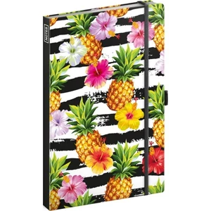 Notesz A/5 Pineapples vonalas 13x21 cm Realsystem 2026 kollekció!
