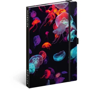 Notesz A/5 vonalas '25 5416-JF Jellyfish 13x21cm Realsystem 2025 kollekció!