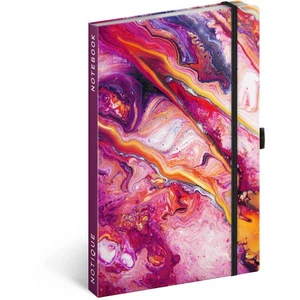 Notesz A/5 vonalas 5416-MB Marble 13x21cm Realsystem 2025 kollekció!