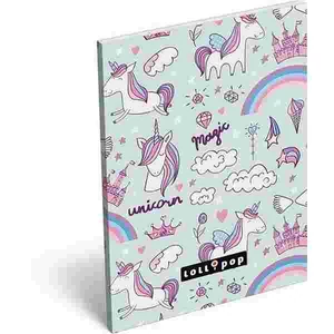 Notesz papírfedeles A6 Lizzy Lollipop, Magic 