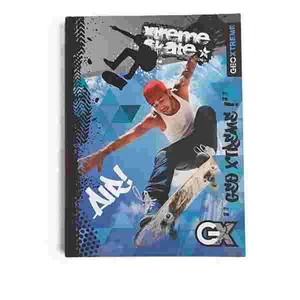 Notesz papírfedeles A7 Lizzy GEO Xtreme, Skate 