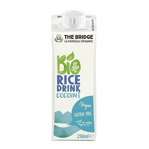 Növényi ital bio dobozos 0,25 l THE BRIDGE rizs kókuszos