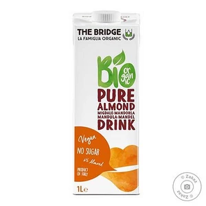 Növényi ital bio dobozos 1 l THE BRIDGE mandula