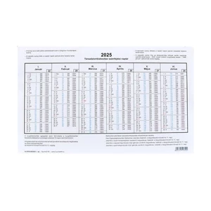 Ny A 3516-38/2025 TB naptár TB számfejtési naptár