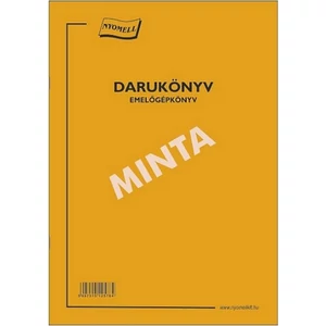 Ny. Darukönyv - emelőgépkönyv