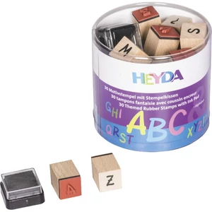Nyomda  HEYDA gyermekeknek + fekete bély. párna ABC