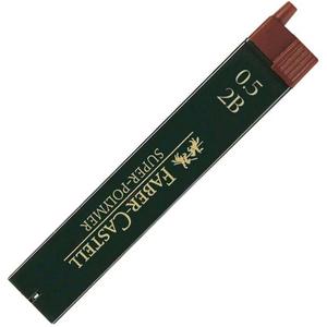 Faber-Castell nyomósironbetét Super-Polymer 0,5mm 2B 12szál 120502