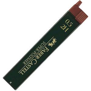 Faber-Castell nyomósironbetét Super-Polymer 0,5mm 2H 12szál 120512