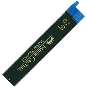 Faber-Castell nyomósironbetét Super-Polymer 0,7mm 2B 12szál 120702