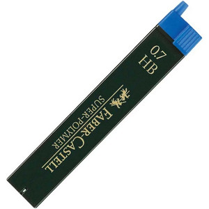 Faber-Castell nyomósironbetét Super-Polymer 0,7mm HB 12szál 120700
