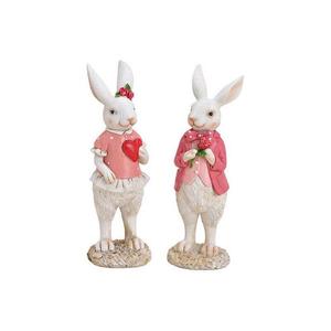 nyuszi fiú-lány 7x23x6cm 