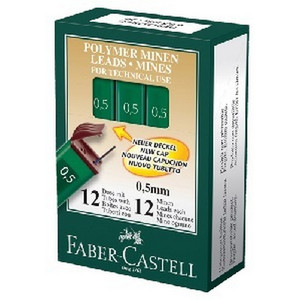 Faber-Castell nyomósironbetét 0,5mm B 12szál/doboz OF/9125 B