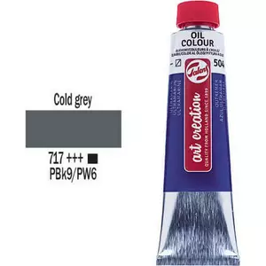 Olajfesték Royal Talens 40ml 717-Cold Grey Művészeti kellék !