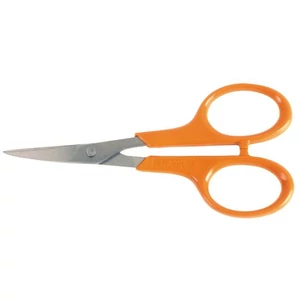 Olló 10,3cm Fiskars Classic körömvágó hajlított olló narancssárga Irodai kiegészítők FISKARS 1000813