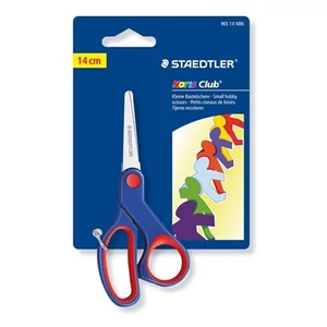 Olló 14cm Staedtler Noris Club iskolei balkezes olló kék Irodai kiegészítők STAEDTLER 965 14LNBK