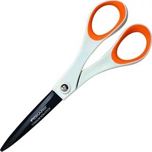 Olló 17cm Fiskars Non-Stick általános tapadásmentes olló fehér Irodai kiegészítők FISKARS 1004720