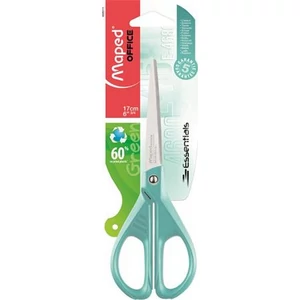 Olló 17cm Maped Essentials Green irodai olló türkizkék Irodai kiegészítők MAPED 468011