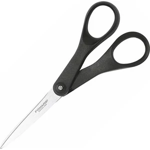 Olló 18cm Fiskars Essentials papírvágó olló fekete Irodai kiegészítők FISKARS 1023818