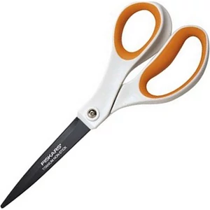 Olló 20cm Fiskars Non-Stick általános tapadásmentes olló fehér Irodai kiegészítők FISKARS 1004721