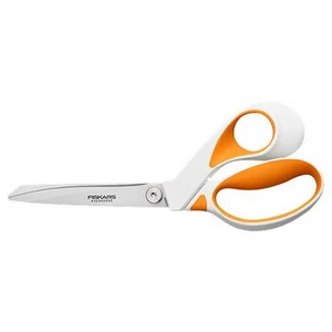 Olló általános 23cm FISKARS RazorEdge Softgrip narancssárga-fehér