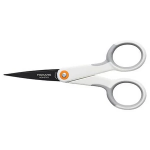 Olló általános tapadásmentes 13cm FISKARS MicroTip Titanium fehér