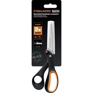 Olló barkács 21cm FISKARS Amplify" fekete