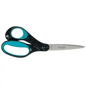 Olló ifjúsági 20cm cm balkezes FISKARS foltos pávakék