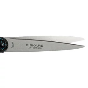 Olló ifjúsági 20cm cm balkezes FISKARS foltos pávakék