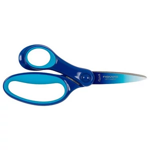Olló iskolai 15cm balkezes FISKARS ombré kék