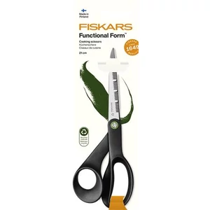 Olló konyhai 21cm FISKARS "Functional ReNew" fekete