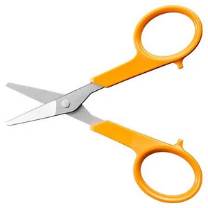 Olló körömvágó 10cm egyenes FISKARS Classic" narancssárga