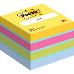 Öntapadós jegyzettömb 3MPostit 51x51 mm, 400 lap, ultra színek