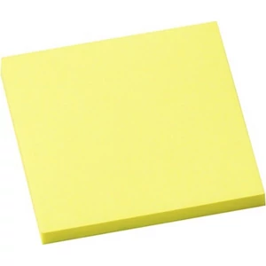 Öntapadós jegyzettömb Info Notes 75x75 mm 80 lapos élénk sárga