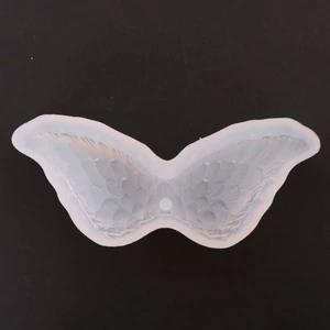 Öntőforma szilikon átlátszó angyalszárny 12 x 4 x 1,3 cm 5 db/csom