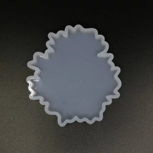 Öntőforma szilikon átlátszó geóda ovális 9 x 8,5 x 1 cm 5 db/csom