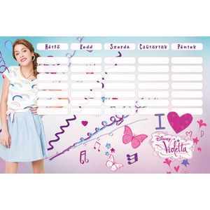 Órarend Lizzy nagy Violetta 1 Violetta 1 Lizzy kollekció 16