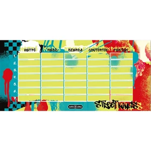 Órarend Ars Una 24'' Street Kings (5357) gördeszkás Öntapadós füzetcímke 3ívx6db