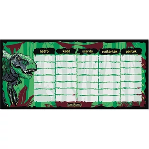Órarend Ars Una Egylapos 24'' T-Rex Dínó 50493463 prémium minőség