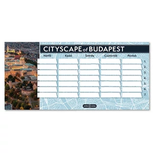 Órarend Ars Una Egylapos 25' Cityscape 50494828 prémium minőség