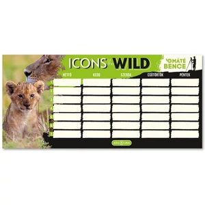 Órarend Ars Una Egylapos 25 Icons Of The Wild-Lions (5504) 25 50495047