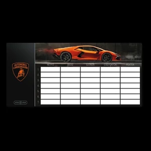Órarend Ars Una Egylapos 25 Lamborghini (5446) 25 50494460